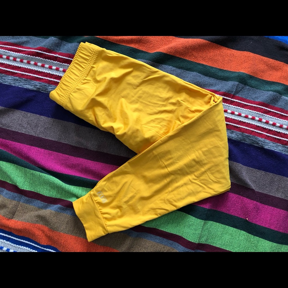 FLEO Harley Mango Mojito Yellow Joggers Medium
